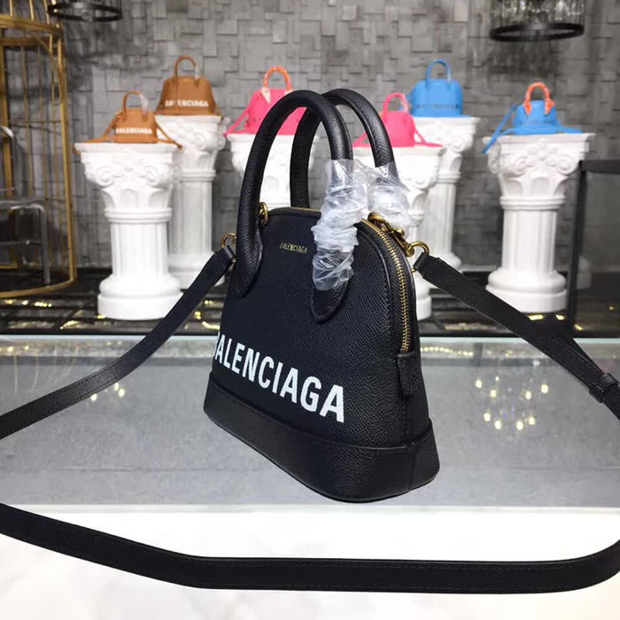 BALENCIAG巴黎世家 18SS系列小號貝殼包 十字紋小牛皮 亦可斜挎手提  BL1658